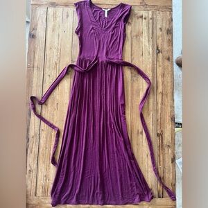 Matilda Jane Deep Purple Maxi Dress